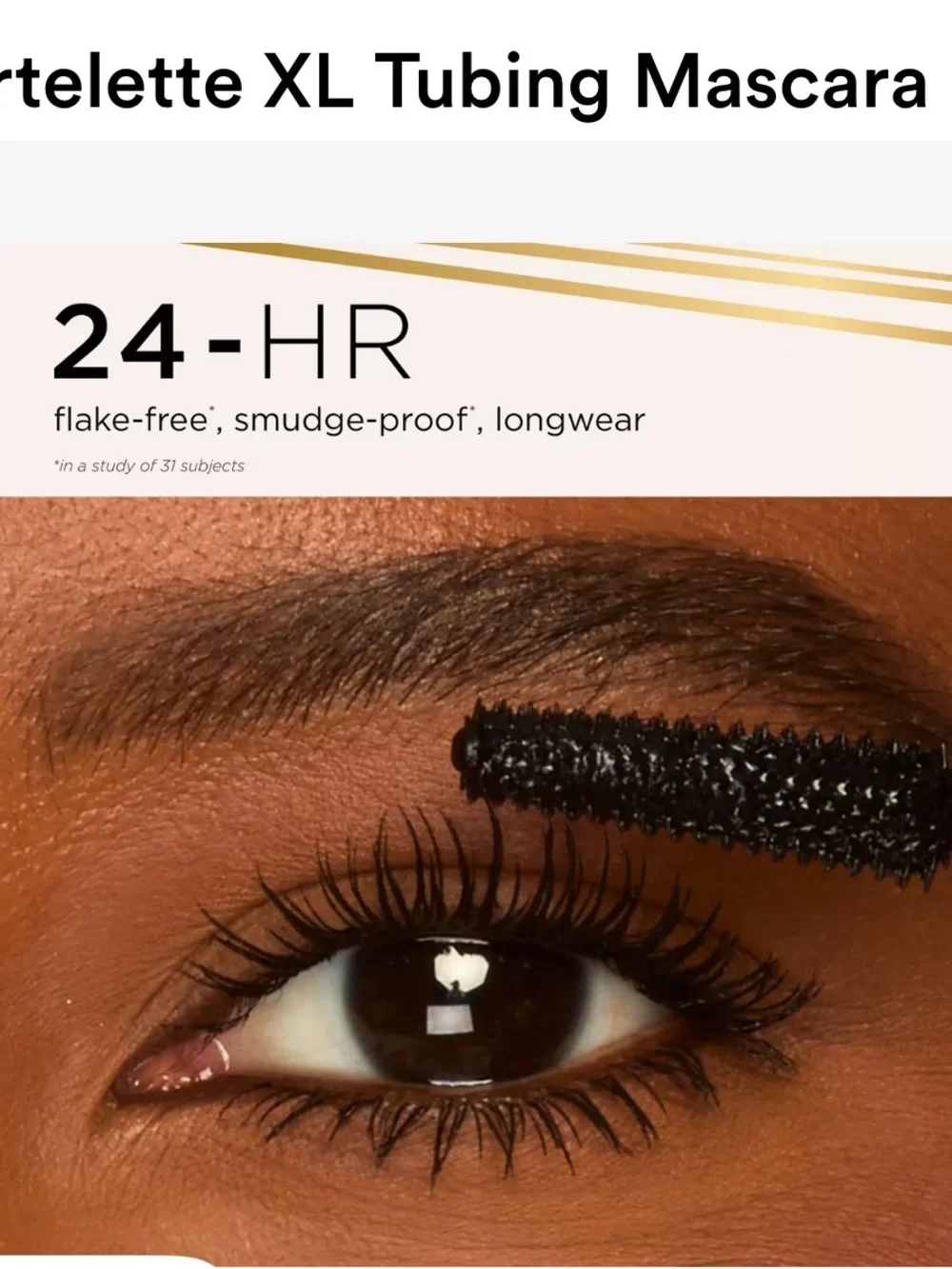 Tarte- Tartlette XL Tubing Mascara - Black